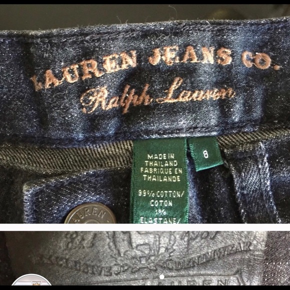 Ralph Lauren Jeans Sz 8 - Picture 3 of 4